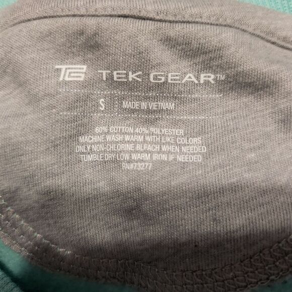 Tek Gear Junior Women's Sweatshirt Small Pullover Thumb Holes Crew Neck - Picture 8 of 8